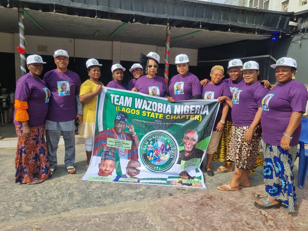 Lagos state chapter meeting of team wazobia
